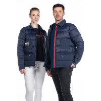 Gewatteerde jas HKM Derby Unisex Donkerblauw Gewatteerde jas HKM Derby Unisex Donkerblauw