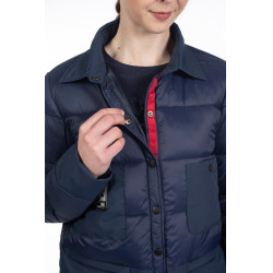 Blouson matelassé HKM Derby Unisex Bleu foncé