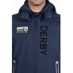 Softshell jas HKM heren Derby Donkerblauw