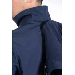 Softshell jas HKM heren Derby Donkerblauw