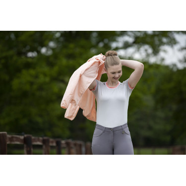 Veste anti-UV Sahara Style HKM Abricot Orange