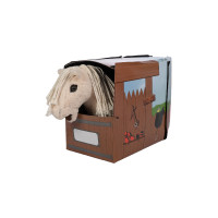 Knuffel HKM Cuddle Pony Donkerbruin
