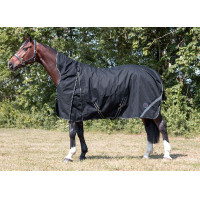 Couverture highneck Innsbruck 200g HKM Noir Couverture highneck Innsbruck 200g HKM Noir