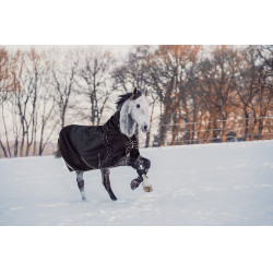 Highneck deken Innsbruck 400g HKM Zwart