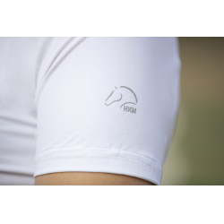 Polo de concours Premium HKM Blanc Polo de concours Premium HKM Blanc