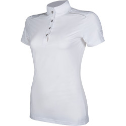 Polo de concours Premium HKM Blanc Polo de concours Premium HKM Blanc