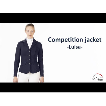 Veste de concours Luisa HKM Bleu foncé Veste de concours Luisa HKM Bleu foncé