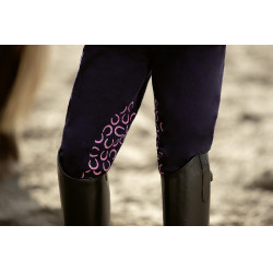 Legging HKM Pink Pony basanes silicone Bleu foncé