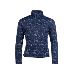 T-shirt technique HKM Bria manches longues Bleu foncé