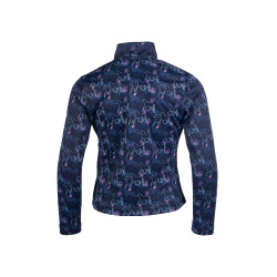 T-shirt technique HKM Bria manches longues Bleu foncé