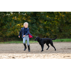 Broek Bria met siliconen kniestukken HKM Blauwgrijs