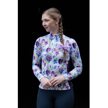 T-shirt fonctionnel Lilac Flower HKM T-shirt fonctionnel Lilac Flower HKM