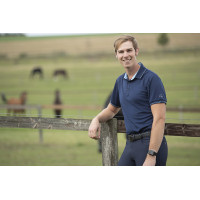 Polo pour hommes Classico HKM Bleu clair Polo pour hommes Classico HKM Bleu clair