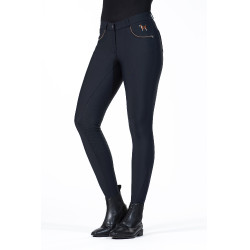 Pantalon Beagle fond intégral en silicone HKM Bleu foncé