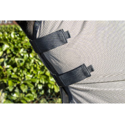 Couverture anti-mouches Fringes Stylec.amovible HKM Argenté / gris Couverture anti-mouches Fringes Stylec.amovible HKM Argenté / gris