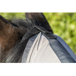 Vliegendeken Fringes Stylec.afneembaar HKM Zilver / grijs