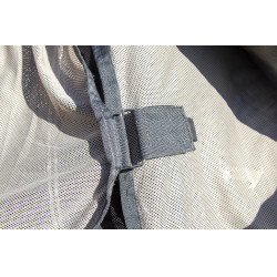 Couverture anti-mouches Fringes Stylec.amovible HKM Argenté / gris Couverture anti-mouches Fringes Stylec.amovible HKM Argenté / gris