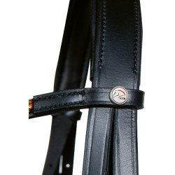 Hoofdstel Rosegold Glamour Style HKM Zwart / roségoud