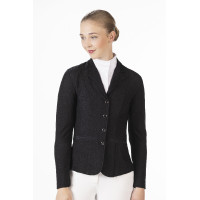 Veste de concours Mesh Linda HKM Bleu foncé Veste de concours Mesh Linda HKM Bleu foncé