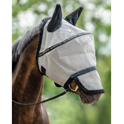 Afneembaar vliegenmasker met neusbescherming HKM Afneembaar vliegenmasker met neusbescherming HKM