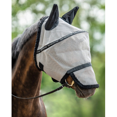 Afneembaar vliegenmasker met neusbescherming HKM Afneembaar vliegenmasker met neusbescherming HKM