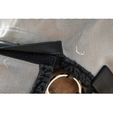 Afneembaar vliegenmasker met neusbescherming HKM Afneembaar vliegenmasker met neusbescherming HKM