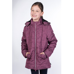 Manteau d'équitation Alva HKM Lilas Bleu