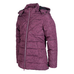 Manteau d'équitation Alva HKM Lilas Bleu