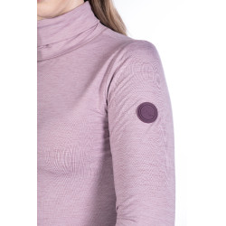T-shirt lange mouwen coltrui Arctic Bay HKM Mauve Violet