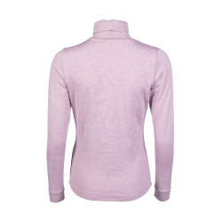 T-shirt manches longues col roulé Arctic Bay HKM Mauve Violet T-shirt manches longues col roulé Arctic Bay HKM Mauve Violet