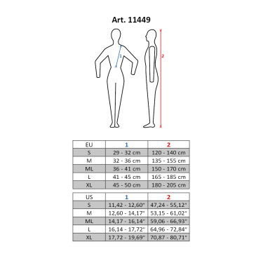Rugbeschermer Softec HKM Zwart