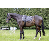 Système de Longe HKM Noir Système de Longe HKM Noir