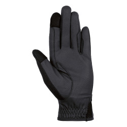 Gants Grip Mesh HKM Noir