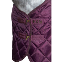 Couverture de boxe Winter HKM Rouge foncé Couverture de boxe Winter HKM Rouge foncé