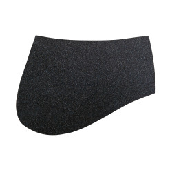 Tapis en mouton véritable HKM Noir / nature Tapis en mouton véritable HKM Noir / nature