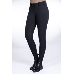 Pantalon Savona Style fond intégral en silicone HKM Noir Pantalon Savona Style fond intégral en silicone HKM Noir