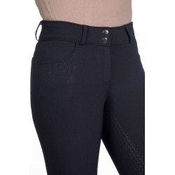 Savona Style broek met volledige siliconen grip HKM Zwart Savona Style broek met volledige siliconen grip HKM Zwart