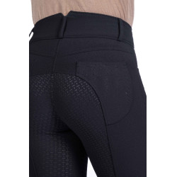 Pantalon Savona Style fond intégral en silicone HKM Noir Pantalon Savona Style fond intégral en silicone HKM Noir