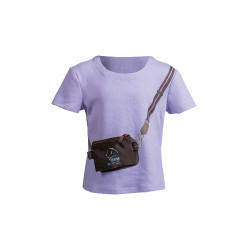 Sweat met korte mouwen Lola Bag HKM Lavendel Violet
