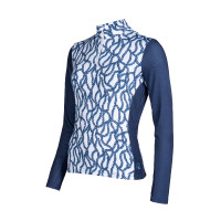 Basislaag Ketting HKM Wit / marineblauw