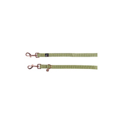 Laisse de dressage pour chiens Qooper nylon HKM Pistache Vert