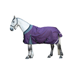 Liberty outdoor deken 1200D glad gevoerd HKM Wijnrood / grijs Violet Liberty outdoor deken 1200D glad gevoerd HKM Wijnrood / grijs Violet