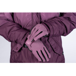 Gants d'hiver HKM enfants Alva Lila Bleu