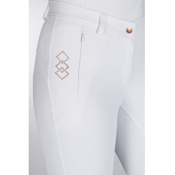 Pantalon Alexis fond intégral en silicone HKM Blanc