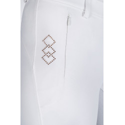 Pantalon Alexis fond intégral en silicone HKM Blanc