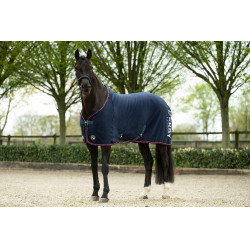 Couverture HKM Derby Bleu foncé Couverture HKM Derby Bleu foncé
