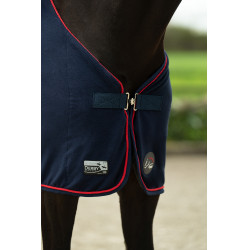 Couverture HKM Derby Bleu foncé Couverture HKM Derby Bleu foncé