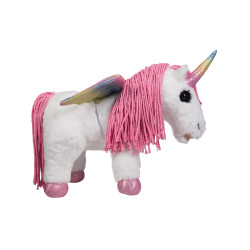 Peluche Licorne HKM Cuddle Pony Blanc Peluche Licorne HKM Cuddle Pony Blanc