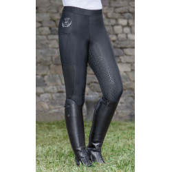 Legging Mesh fond intégral en silicone HKM Noir