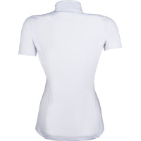 Polo de concours Hunter manches courtes HKM Blanc Polo de concours Hunter manches courtes HKM Blanc